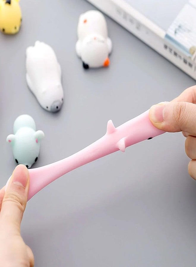 ANAB GI ألعاب ANAB GI Kawaii Mochi Squishy Toys - ألعاب حيوانات صغيرة لتخفيف التوتر، مثالية كهدايا لحفلات أعياد ميلاد الأطفال (مجموعة من 5 قطع) - Image 5